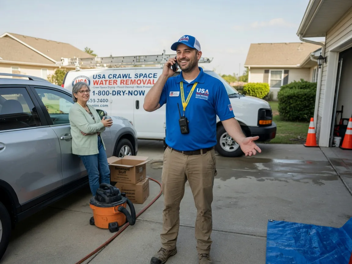 Crawl Space Water Removal Rice, VA FAQs